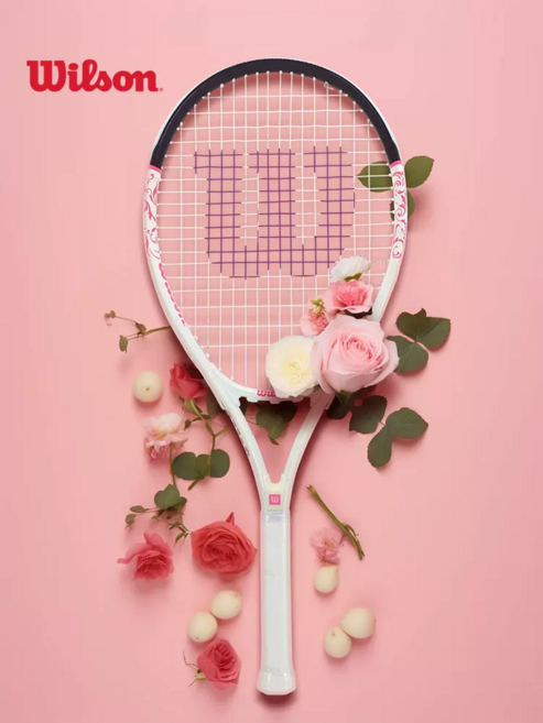 윌슨 테니 스라켓 Tennis 초보자 입문용, 2. HOPE 바이올렛, 1개