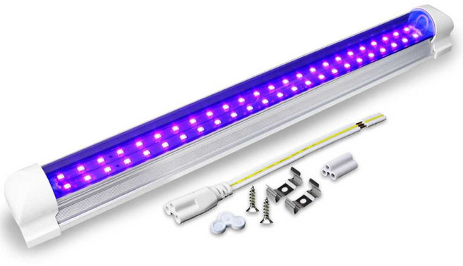 UV 라이트 유리 접착 자동차 자외선 도구 uv코팅제, T8 분리형 395nm 21-30W