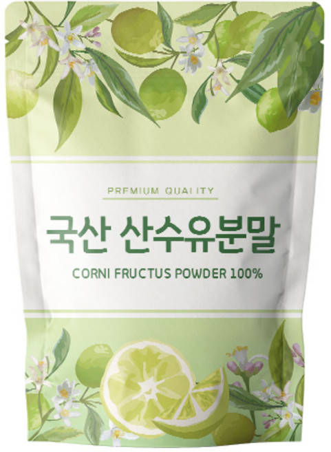 닥터릴리 산수유 분말 가루 국산, 1개, 500g