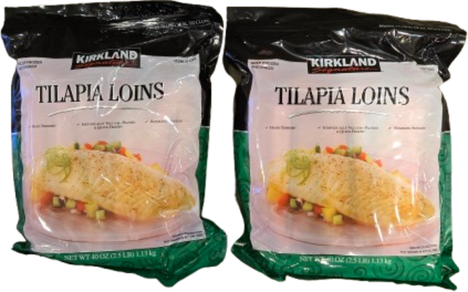 커클랜드 틸라피아 역돔 아이스박스포장 /코스트코, 2개