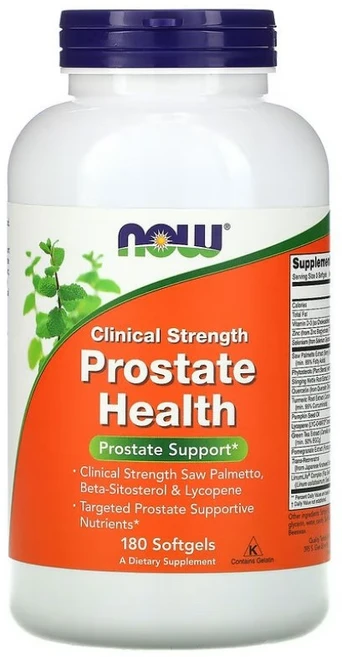 나우푸드 전립선 서포트 쏘팔메토 쐐기풀 라이코펜 서플먼트, 1개, 180정 - 쿠팡