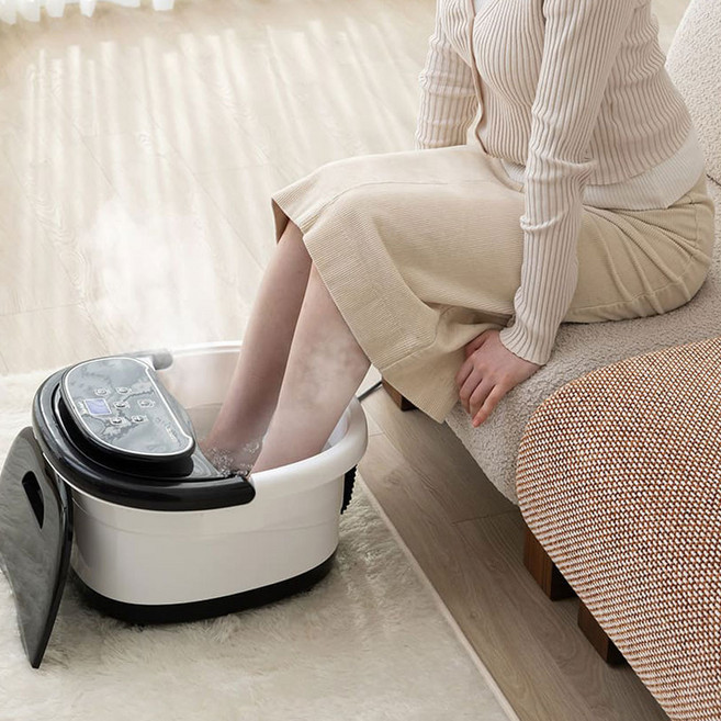 휴앤봇 버블 습식 족욕기 JB-FS120 족욕통 족탕기 원적외선 족욕효능