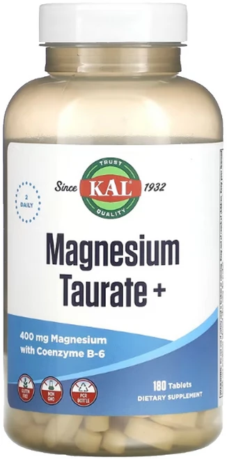 KAL 칼 마그네슘 타우린 180정 Magnesium Taurate, 180개 - 쿠팡