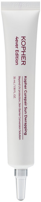 코페르 큐리페어 무기자차 수분 선크림 선 드랩핑, 1개, 35ml