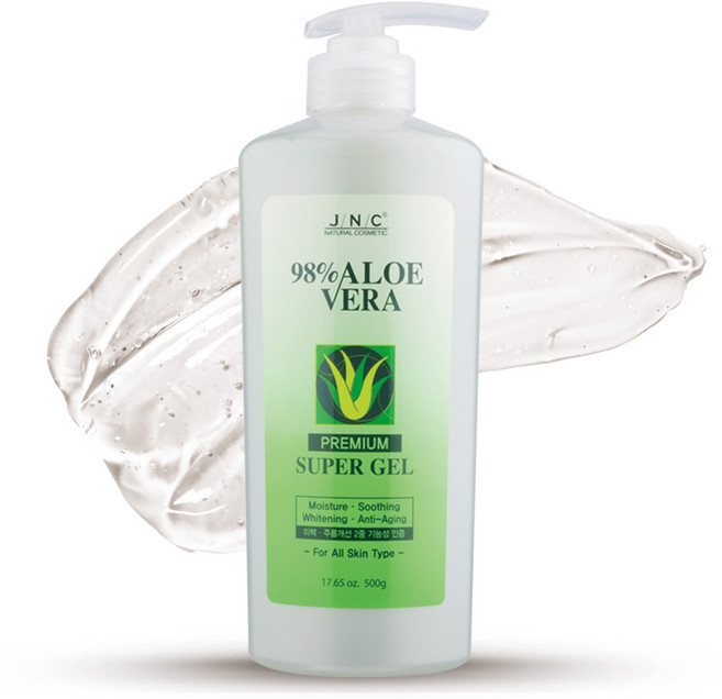 JNC 알로에베라 프리미엄 슈퍼젤, 500ml, 1개