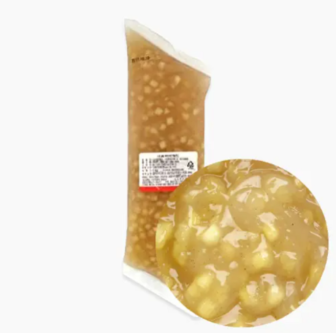 [아이스박스포함] 선인 사과파이필링(C) 냉장, 1kg, 6개