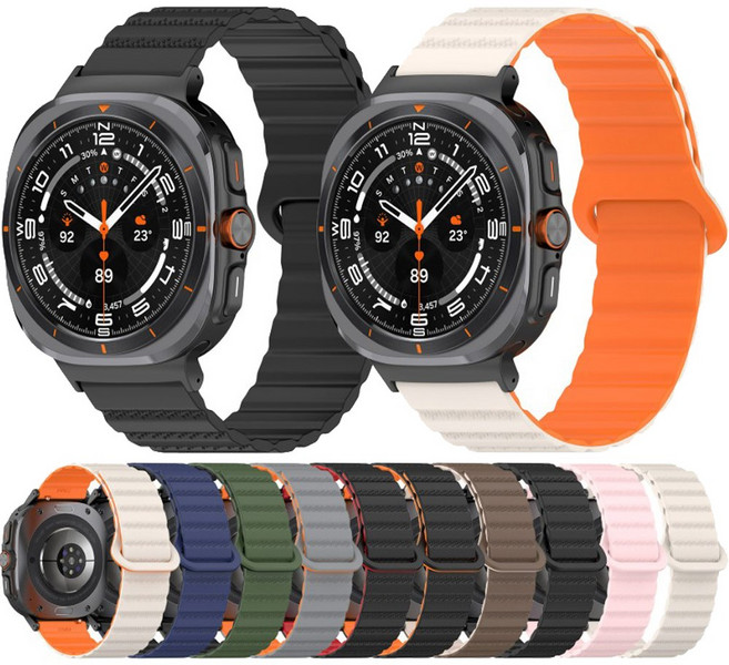 보이스캐디 T8 T7 T5 T6 G1 A1 A2 T-울트라 T11 T11 PRO T12 T12 PRO 뉴런 R21 T13 T13 pro 스트랩 시계줄 마그네틱시계줄, 1개, 마그네틱 스트랩 오렌지