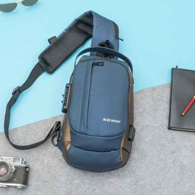 스마트락 USB 슬링백 BM_BY6051 바디크로스백 데일리백 캐주얼백 여행가방 운동가방 세컨백