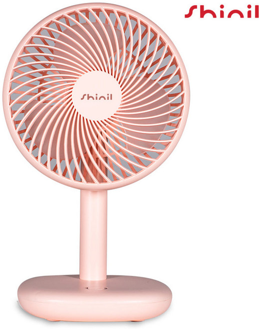신일 무선 탁상용 BLDC 미니 소형 사무실 책상 저소음 선풍기 핑크