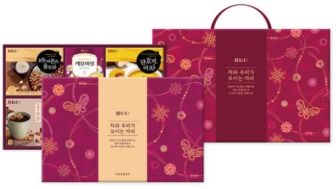 담터 다담종합세트 + 쇼핑백, 1세트, 차 6종