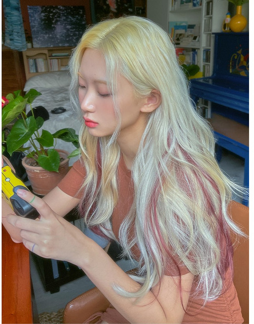 핑크에이지 살롱컬러피스 글램웨이브 선셋컬러 8종, 1개, MP1 #더스티 애쉬그레이