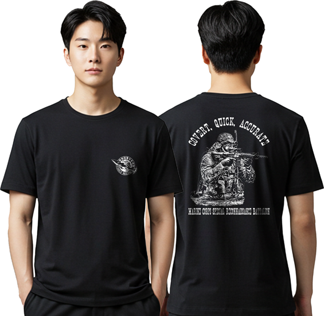 로크택티컬 국산 면 해병대특수수색대 티셔츠