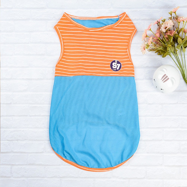 펫보스 강아지 여름옷 중대형견 민소매 티셔츠 2XL-7XL, 옵션5, 1개