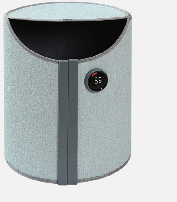 TWIO 접이식발난로 스쿱히팅패드 파티션 히터 사무실발난로 히팅패드 발난로, 블루, .