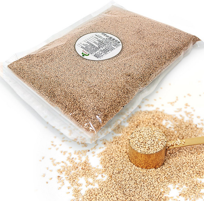 품질검사 완료 국산 볶음통깨 1kg 저온보관