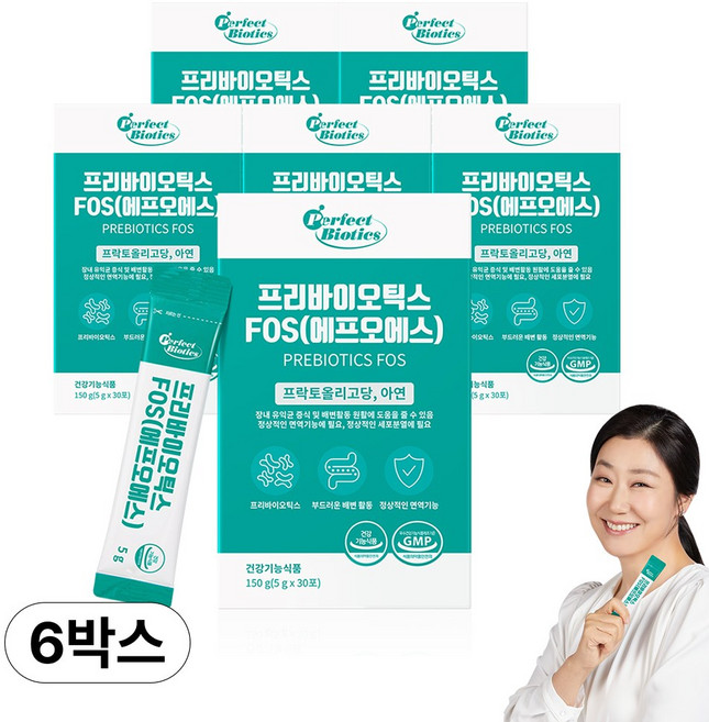 비타민마을 프리바이오틱스 FOS, 150g, 6개