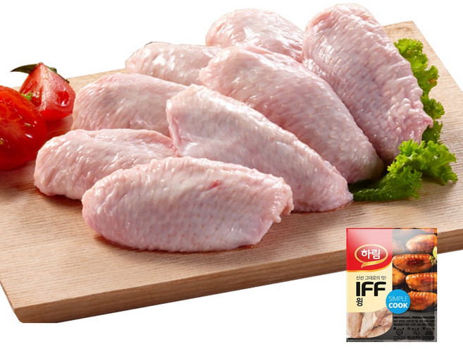 하림 IFF 무항생제 윙 1kg, IFF윙 1kg, 1개