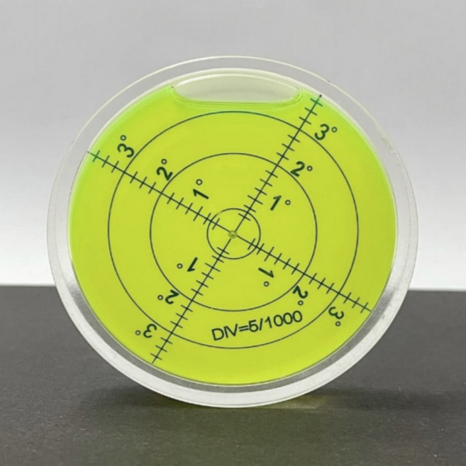 유유성안 미니 원형 수평기 수평계 레벨, 단품, 1개