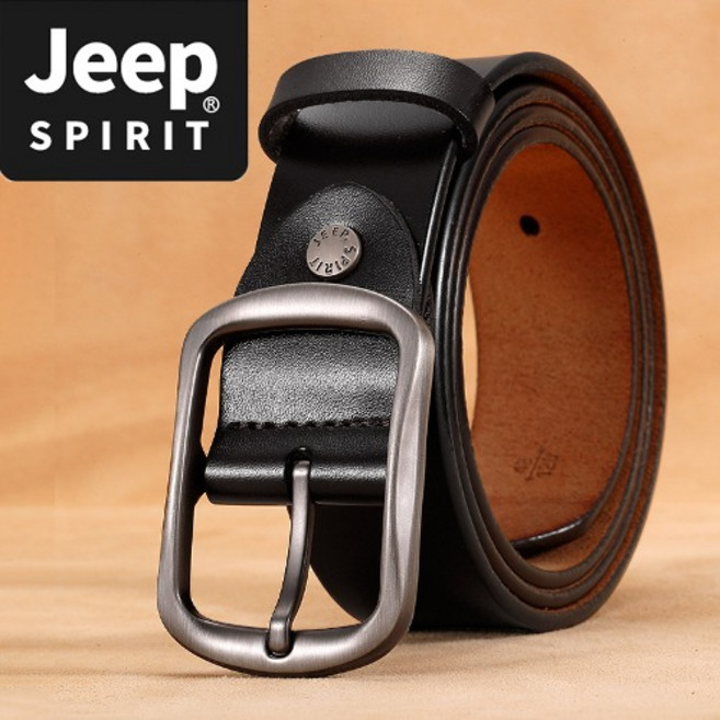 JEEP SPIRIT 캐주얼 소가죽 벨트 BT0348