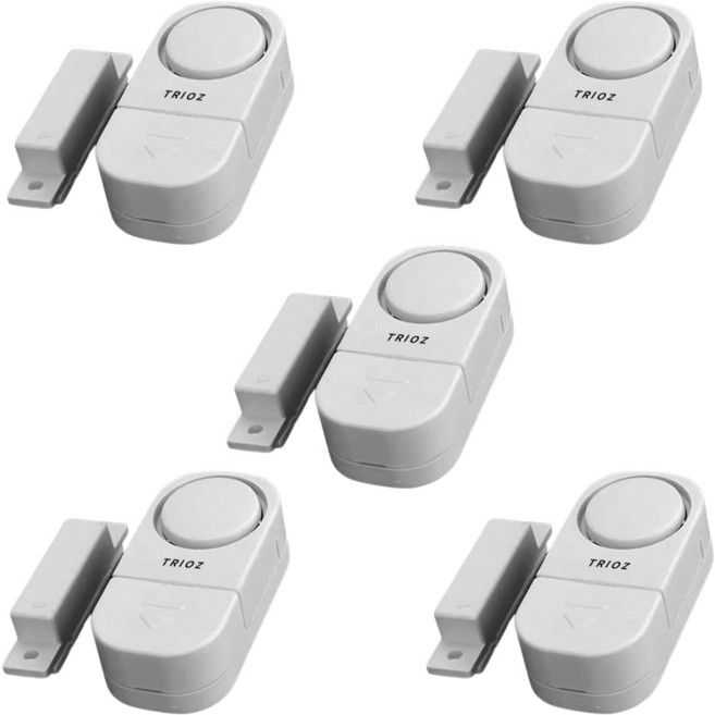 도어 윈도우 오픈 경보기 출입 알림벨 5개 문열림센서