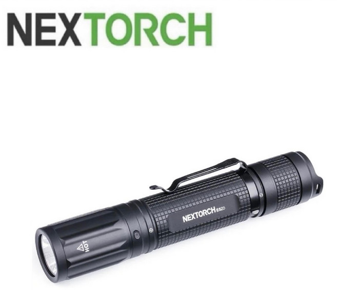 NEXTORCH 納麗德 E52D 高亮直充EDC小手電筒 3700流明, 1個, 單手電筒
