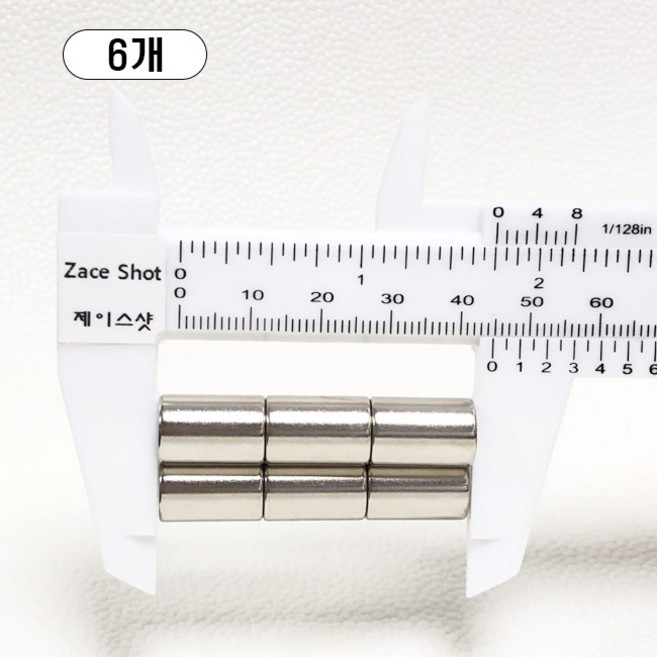 제이스샷 자석 네오디움 ND10*15T, 6개