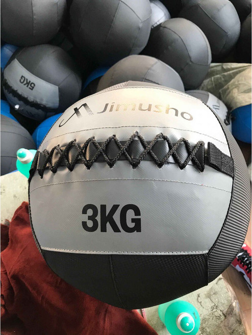 Jimusho 軟式藥球/牆球/核心訓練球, 1個, 9kg