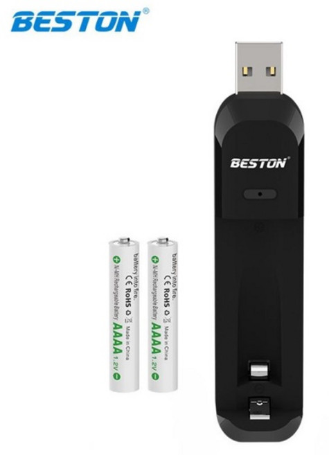 微軟 Surface 尖頭 AAAA 充電電池 400mAh 1.2V 適用於觸控筆等設備 單顆價, 1個, 充電器 圖2