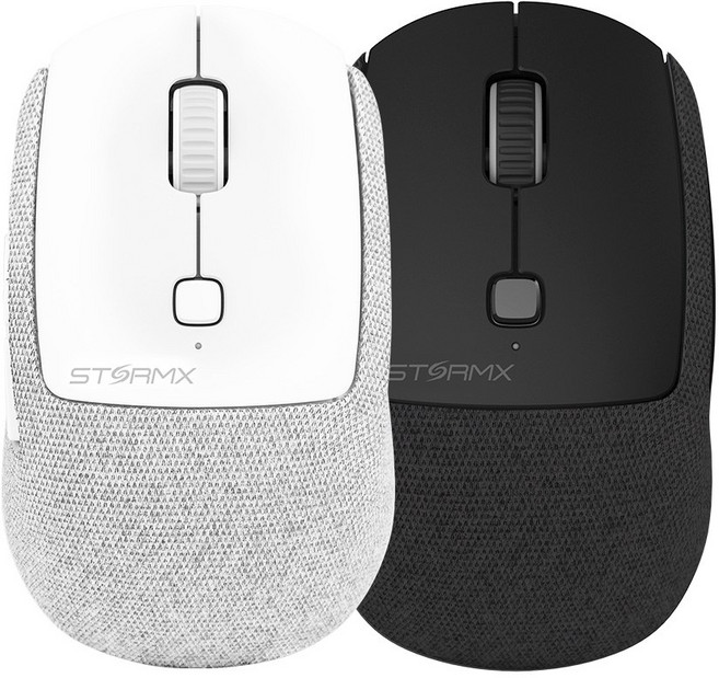 XENICS 무선 광마우스 STORMX WM2 스톰엑스 WM2 무소음, 블랙, 블랙