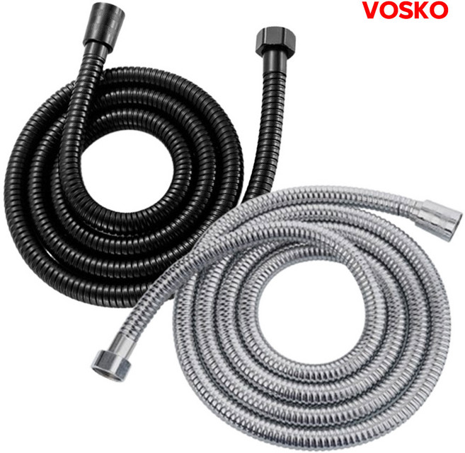 보스코 메탈 샤워호스 샤워기줄 샤워줄 블랙 PVC 샤워호스 교체 1.5m 2m, 보스코 샤워호스 메탈