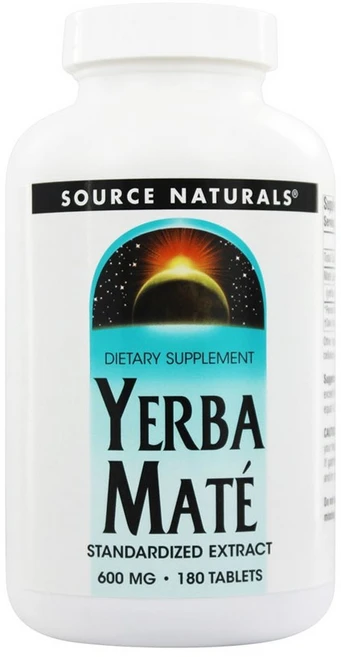 소스네츄럴스 예르바 마테 600 mg 180 정, 180정, 1개 - 쿠팡