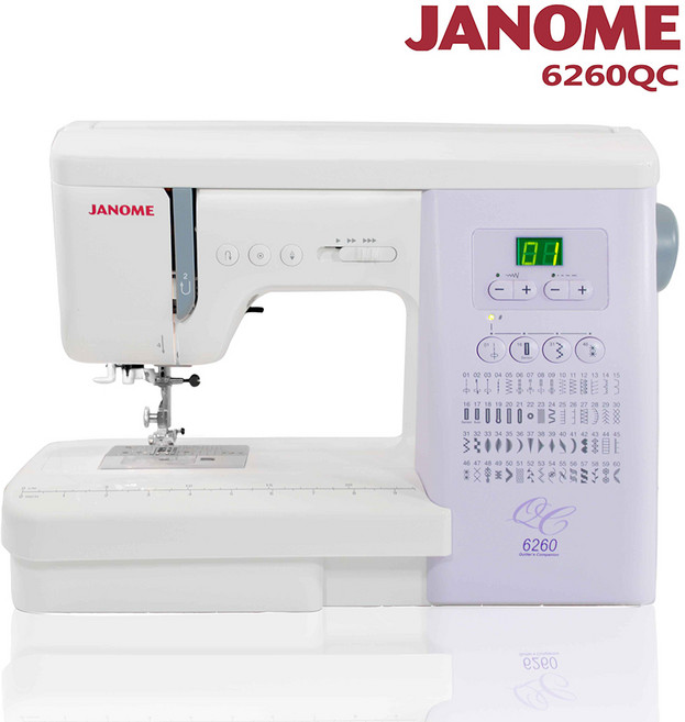 JANOME 車樂美 6260QC 電腦型家用縫紉機