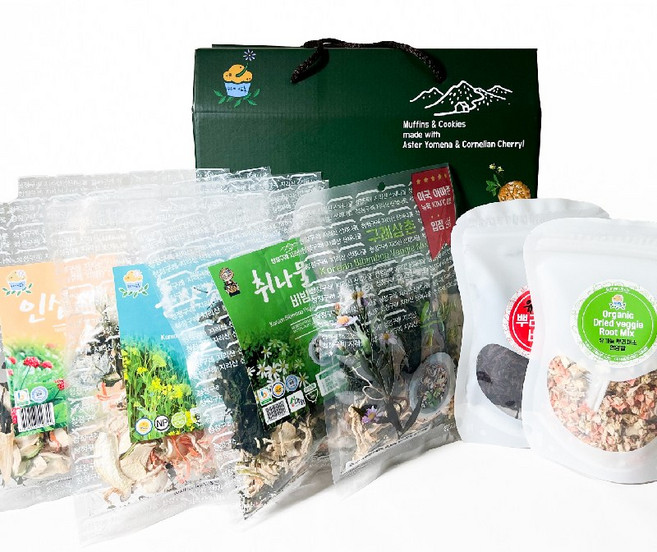 구례삼촌 국산 말린 산나물 간편조리 영양나물비빔밥 2~3인용 9종, 1개