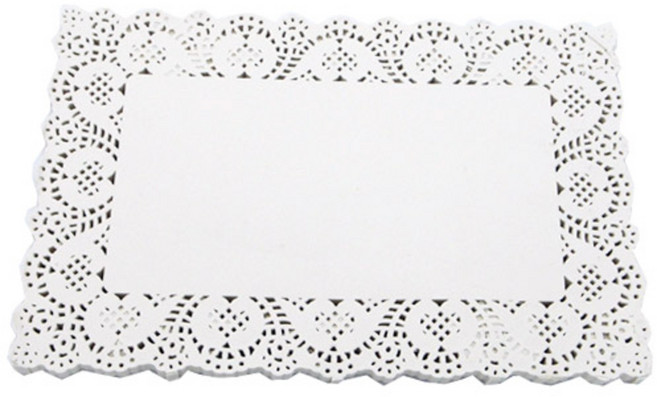 도나앤데코 도나 사각도일리 페이퍼 20 x 30 cm, 크림 화이트, 200개