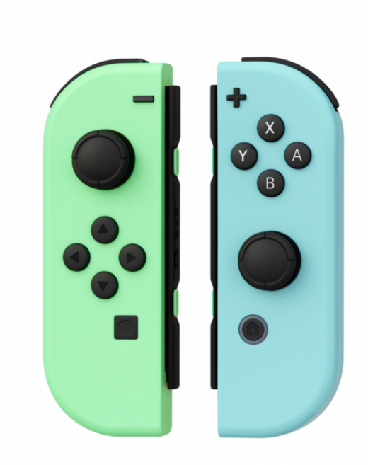 닌텐도 스위치 및 OLED 호환 조이콘, 민트+스카이블루, 1세트, HS-SW506