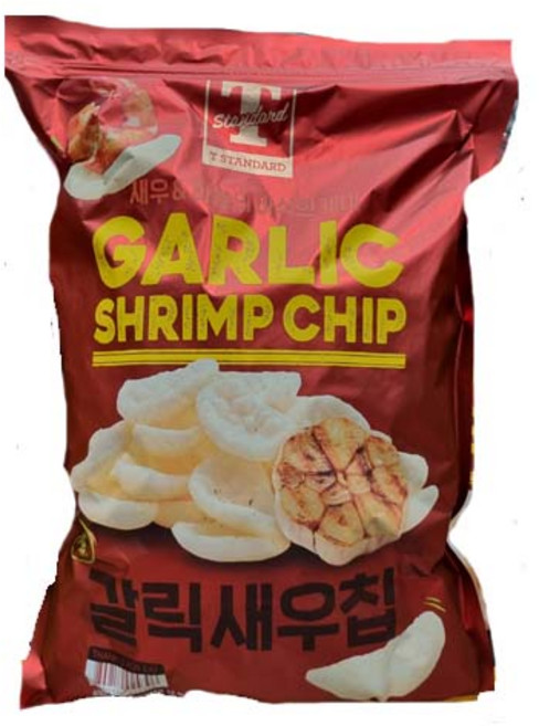 트레이더스딜 갈릭새우칩, 3개, 490g