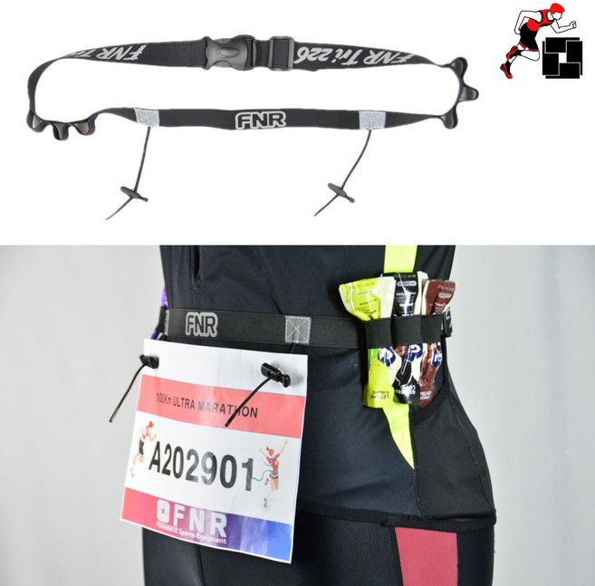 FNR 마라톤 철인3종 트레일러닝 레이스 벨트 경기 번호표 벨트 넘버벨트 배번벨트, TRI226, 1개