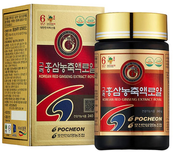 홍삼농축액로얄240g/6년근홍삼/홍삼정, 1개