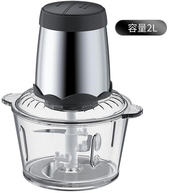 不鏽鋼絞肉機 2L容量 大功率, 1個