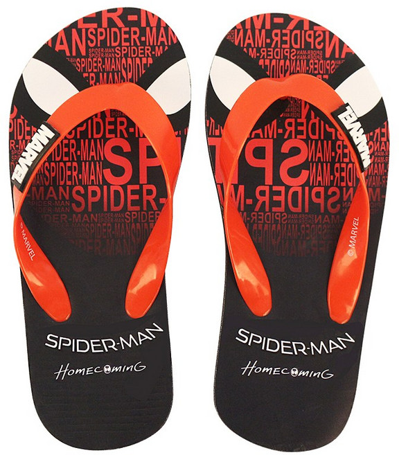 MARVEL 마블 아이언맨 쪼리 슬리퍼 빅사이즈 315 비치샌들 아쿠아슈즈 플리플랍