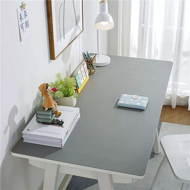 일상감각 양면 방수 인조가죽 책상보호덮개 데스크 덮개, 40x100cm