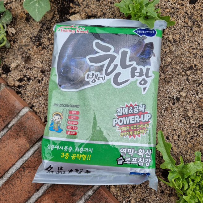 낚시여행 V3 벵에한방 1.6kg 벵에돔집어제 벵에돔떡밥, 1개