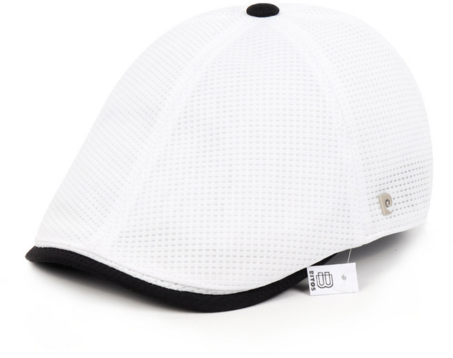 비토스 피에르가르뎅 23S 망사원단 배색 헌팅캡 간절기 및 여름에 쓰기좋은 골프모자