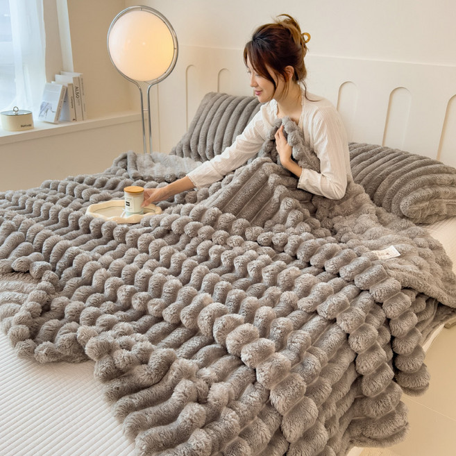 LUNOO 보드라운 프리미엄 극세사담요 무름담요 차량 갬핑 소파 밍크 담요 담요 블랭킷 대형