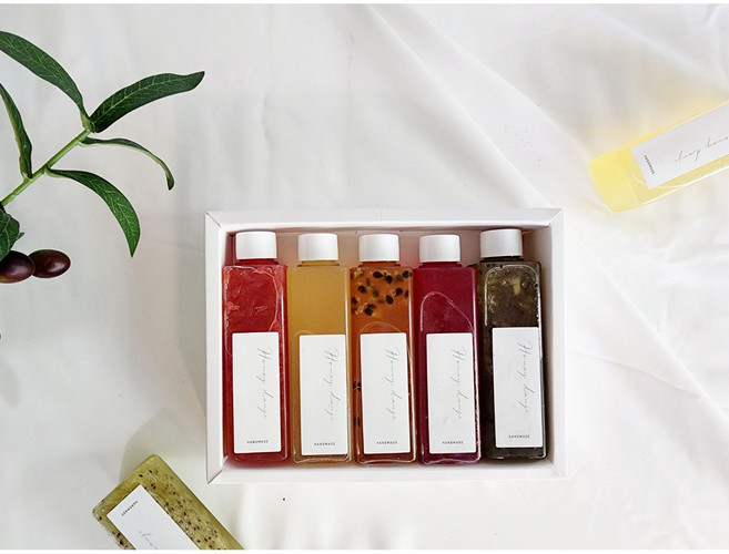 홈카페 미니수제청 140g x 5종세트, 레몬+자몽+오미자레몬+키위파인+패션후르츠, 1세트