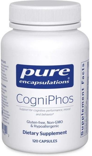 퓨어인캡슐레이션 Pure Encapsulations CogniPhos | Neuronal Support for Cognitive Performance and Behavior |, 퓨어인캡슐레이션 Pure Encapsulations C, 1개 - 쿠팡