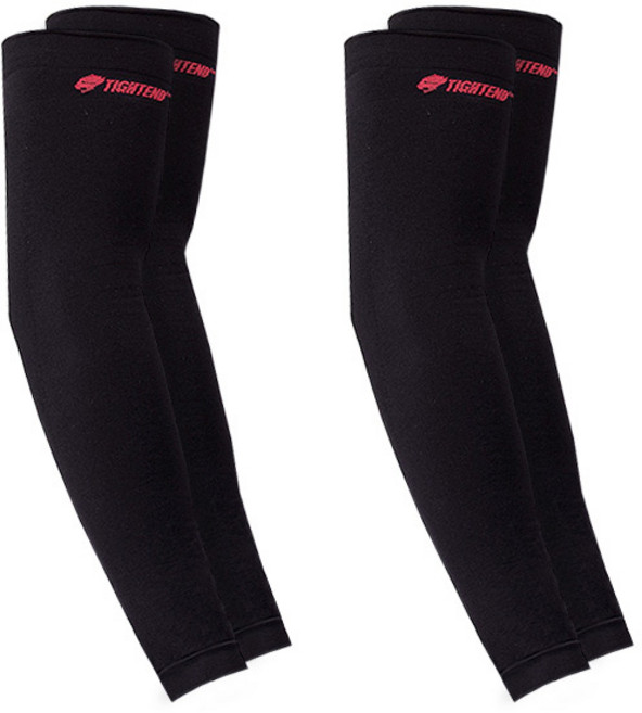 스타리프 기모 팔토시 암워머 2개, 블랙