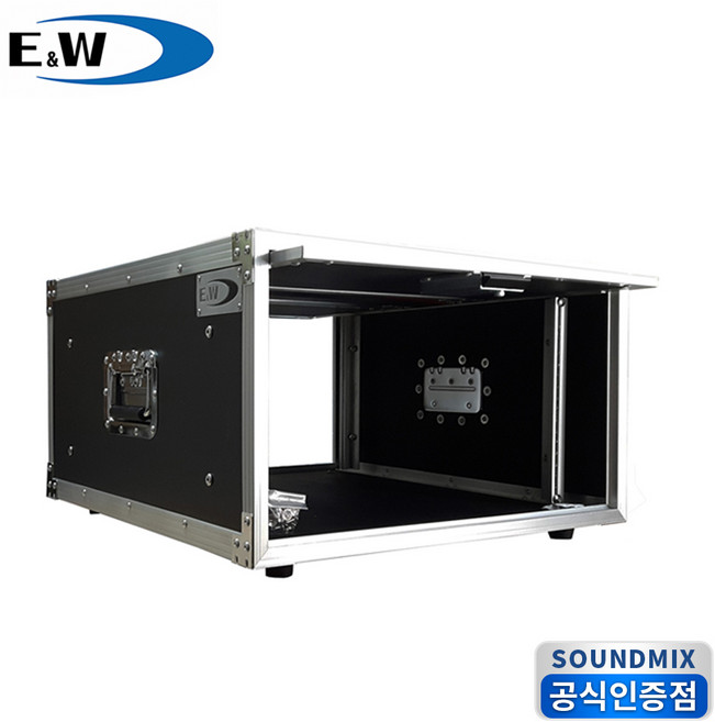 E&W KSR 슬라이딩 도어 랙케이스 2구 4구 6구 8구 10구 사이즈, KSR-4U, 1개