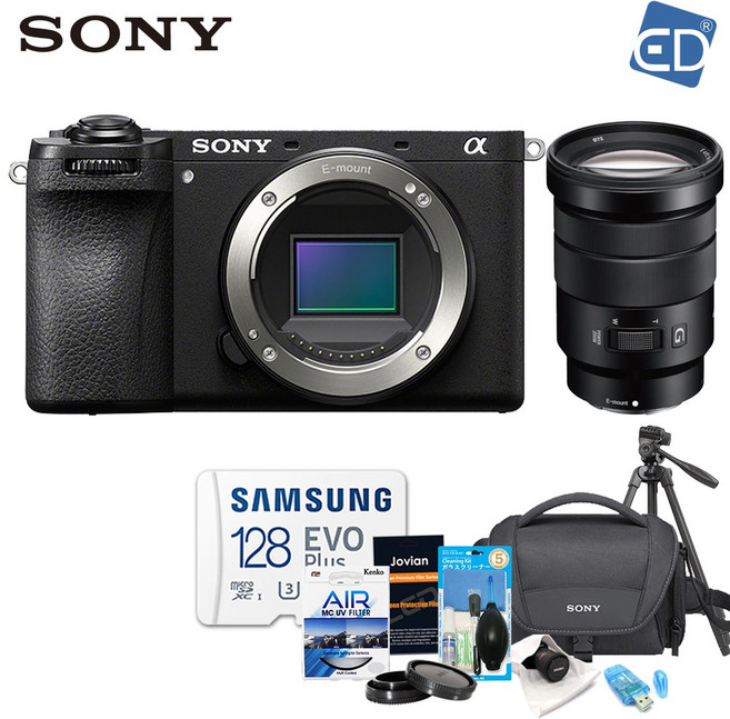 소니정품 A6700 / ILCE-6700 미러리스 카메라 /ED, 11 소니A6700+PZ18-105mm+128G풀패키지