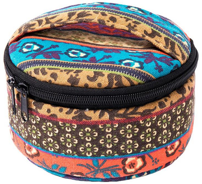 9개의 병 홀더를 위한 에센셜 오일 휴대용 케이스 에센셜 오일 보관 정리함 휴대용 손잡이, 16x16x7cm, 여러 가지 빛깔의, 캔버스, 1개